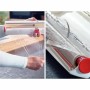 Toilet-roll holder, kitchen-roll holder Leifheit White Cardboard Plastic Film