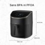Friteuse à Air UFESA SPARROW Noir 6 L