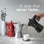 Cafetière Italienne Bialetti MOKA EXCLUSIVE Rouge Aluminium 3 Tasses