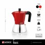 Cafetière Italienne Monix INOX RED 6T Rouge Acier inoxydable 6 Tasses
