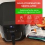 Friteuse à Air Bourgini 184172 Noir 8 L