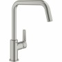 Mixer Tap Grohe Metal Stainless steel