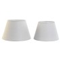 Lamp Shade Home ESPRIT Beige Linen Metal 40 x 40 x 25 cm (2 Units)
