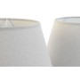 Lamp Shade Home ESPRIT Beige Linen Metal 40 x 40 x 25 cm (2 Units)