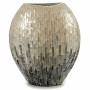 Vase Gift Decor BIG-S3603668 Grey Mother of pearl Particleboard 15,5 x 35 x 31 cm