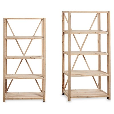 Étagère Gift Decor WA190018 WA190018 Marron Bois Sapin Bois d'épicéa 105 x 210 x 40 cm