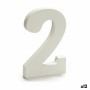 Number Pincello 1711029 2 White 1,8 x 21 x 17 cm (12 Units)