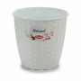 Planter Stefanplast 73450 73450 White Plastic 14 x 13 x 14 cm (12 Units)