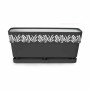 Jardinière Stefanplast 88703 Gaia Anthracite Plastique 13,3 x 12,3 x 29,3 cm (12 Unités)