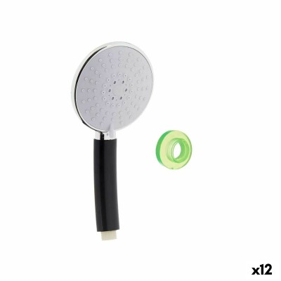 Shower Rose Berilo 174 174 Black Metal 10,5 x 24 x 5 cm (12 Units)