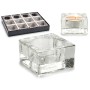 Bougeoir Gift Decor CH00535-2C CH00535-2C Transparent verre 6 x 3 x 6 cm (12 Unités)