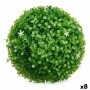 Plante décorative Ibergarden 555 555 Plastique Fleurs Volets Ballon 22 x 22 x 22 cm (8 Unités)