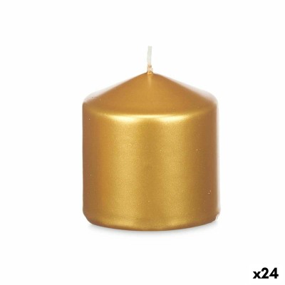 Bougie Acorde 92532 92532 Doré 7 x 7,5 x 7 cm (24 Unités)