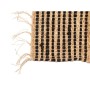 Carpet Gift Decor 84864-CEEJAY 84864-CEEJAY Black Natural Stripes 70 x 1 x 140 cm (8 Units)