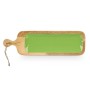 Snack tray Gift Decor MALI-798 G MALI-798 G Green 50,7 x 3 x 14 cm (6 Units)
