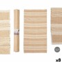 Carpet Gift Decor NO.01 NO.01 White Brown 70 x 140 cm (8 Units)