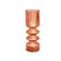 Vase Gift Decor VGSY0823S-R VGSY0823S-R Orange Tuile Verre Rayures 8 x 23 x 8 cm (8 Unités)