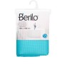 Rideau de Douche Berilo SC-POLY-UD1-BLUE SC-POLY-UD1-BLUE Bleu Polyester 180 x 180 cm 30 x 5 x 19 cm Points (12 Unités)