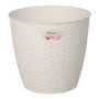 Plant pot Stefanplast 73450 73450 White Plastic 14 x 13 x 14 cm