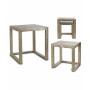 Jeu de 2 tables Gift Decor TLC-82020/2 BIG-S3603662 Blanc Beige Doré 42,5 x 61 x 60 cm (2 Pièces) (2 Unités)