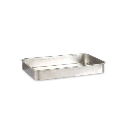 Plat à gratin Kinvara 100155 100155 Argenté Argent Aluminium 32 x 7 x 51,5 cm 51,5 x 7 x 32 cm 51,5 x 7,5 x 32 cm