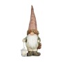 Figurine Décorative Krist+ JGK8H19060 JGK8H19060 Blanc Vert Rose Lanterne Lutin 17 x 63 x 24,5 cm