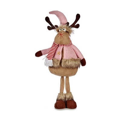 renne de noël Krist+ JGKDH190492B JGKDH190492B Marron Rose 24 x 63 x 27 cm