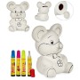 Money box Pincello 19285 19285 Ceramic 10 x 13 x 8,5 cm 8 x 12,5 x 9,5 cm 10 x 12,7 x 8 cm (12 Units)