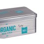 Box for Infusions Kinvara 570/525002A Organic Tea Grey Tin 11 x 7,1 x 18 cm (24 Units)