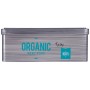 Box for Infusions Kinvara 570/525002A Organic Tea Grey Tin 11 x 7,1 x 18 cm (24 Units)