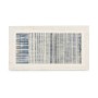 Canvas Gift Decor 82694 82694 Blue White Stripes With relief 110 x 60 x 2,5 cm (2 Units)