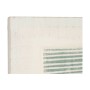 Toile Gift Decor 82692 82692 Bleu Blanc Rayures Avec relief 110 x 60 x 2,5 cm (2 Unités)