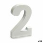 Numéro Pincello 1711065 2 Blanc 2 x 16 x 14,5 cm (24 Unités)