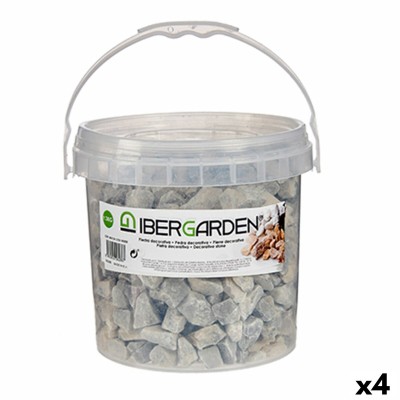 Decorative Stones Ibergarden 3KG-GRIS CLARO 3KG-GRIS CLARO Light grey 3 Kg (4 Units)