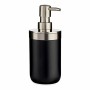 Distributeur de Savon Berilo BP15-001-1 BP15-001-1 Noir Argenté Acier inoxydable Plastique 350 ml 9 x 17 x 8 cm (6 Unités)