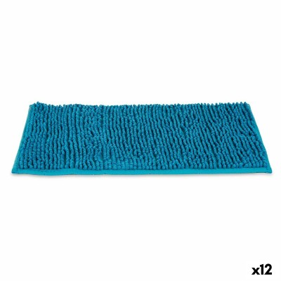 Bath rug Berilo BL/4 BL/4 Blue Turquoise Azul Océano 40 x 60 cm 59 x 40 x 2,5 cm (12 Units)
