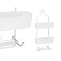 Bathroom Shelves Berilo W7072 - 382 W7072 - 382 White Metal Plastic 28 x 60 x 14 cm (6 Units)