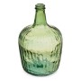 Decorative bottle Gift Decor 2255/08R-G 2255/08R-G Green Stripes 8 L 19,5 x 35,5 x 19,5 cm Decoration (2 Units)