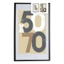 Cadre photo Gift Decor 668826-BLACK 668826-BLACK Noir polystyrène Plastique Bois MDF 60 x 90 cm (6 Unités)