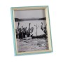Cadre photo Gift Decor 625663B 625663B Bleu Blanc Verre Bois MDF (6 Unités)