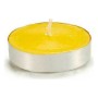 Ensemble de Bougies Ibergarden HL-1010CIT HL-1010CIT Jaune Métal Cire Citronnelle 7,5 x 19 x 1,5 cm (24 Unités)
