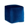 Pouf Gift Decor QUADRADO-AZUL QUADRADO-AZUL Bleu polystyrène Velours (4 Unités)
