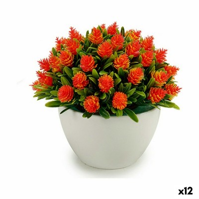 Plante décorative Ibergarden A16120-094 A16120-094 Plastique Fleurs 14 x 12,5 x 14 cm (12 Unités)