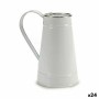 Planter Ibergarden J60700-D J60700-D White Silver Metal Milk jug 17 x 18,5 x 11,3 cm 17 x 19,5 x 11,3 cm (24 Units)