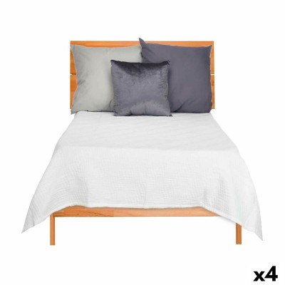 Bedspread (quilt) Gift Decor BETA 17 - 180 BETA 17 - 180 White 180 x 260 cm (4 Units)