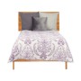 Couette réversible Gift Decor 3520 3520 Blanc Violet 180 x 260 cm 260 x 0,3 x 180 cm (6 Unités)