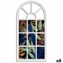 Wall photo frame Gift Decor KF2079-W KF2079-W White Glass Plastic Window (6 Units)