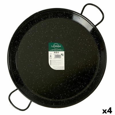 Pan La Dehesa 0260-LD 0260-LD Black Enamelled Steel Ø 60 cm (4 Units)