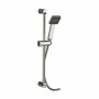 1 douchette avec tube d'écoulement Berilo 9721159BC 9721159BC Argenté Acier Plastique Carré 18 x 8 x 72,5 cm 3 Pièces (6 Unités)