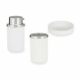 Bath Set Berilo 3318-1 3318-1 White Plastic 10,5 x 16,5 x 15,5 cm (12 Units)